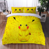 Keltainen Pokémon Pikachu Pussilakana