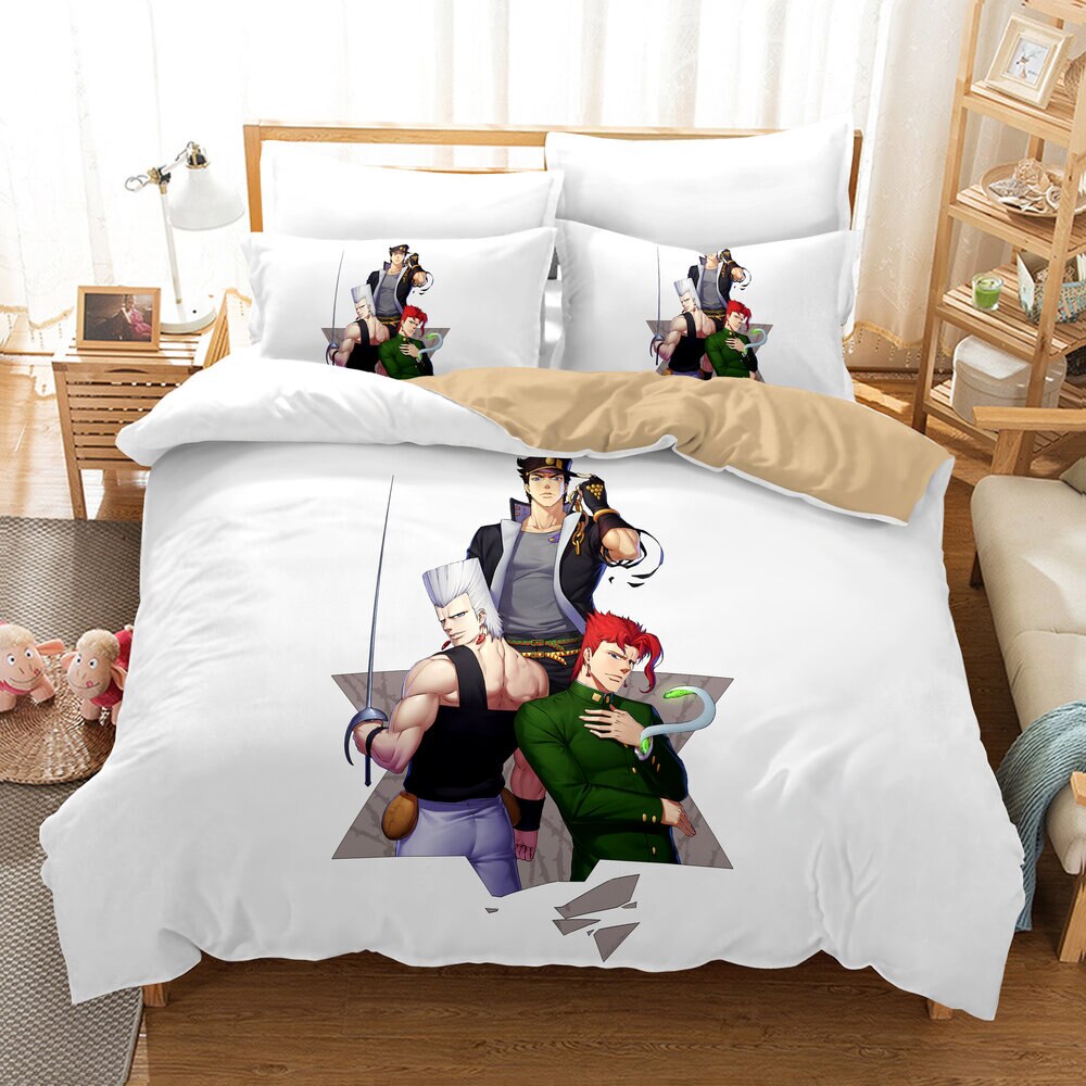 Jojo's Bizarre Adventure -Valkoinen Pussilakana