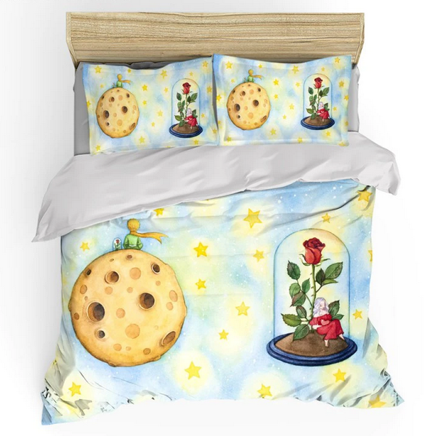 Pussilakana Pikku Prinssi Planeetta Ja Ruusu