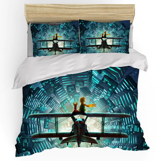 Pussilakana Pikku Prinssi Lentokoneessa