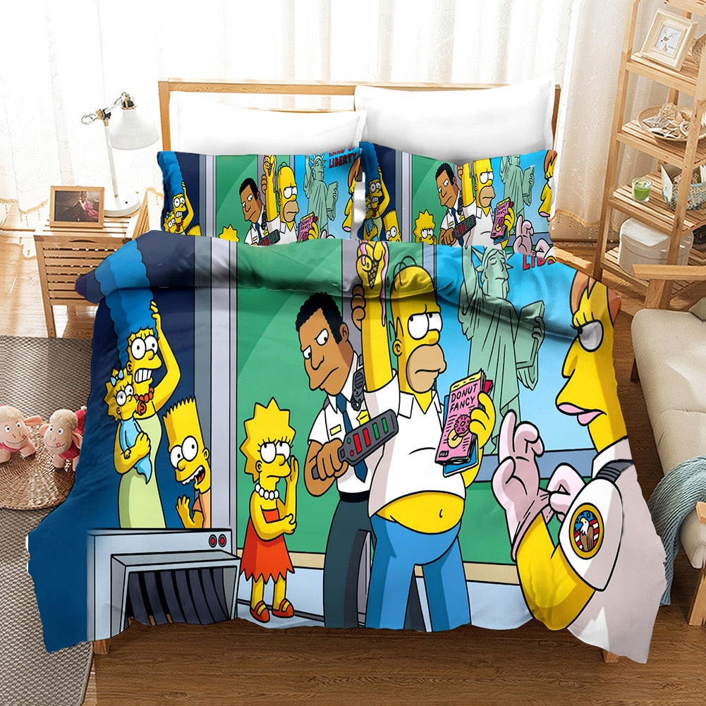 Pussilakana Simpsonit Lentokentällä