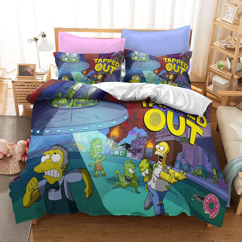 Pussilakana The Simpsons Attack Aliens