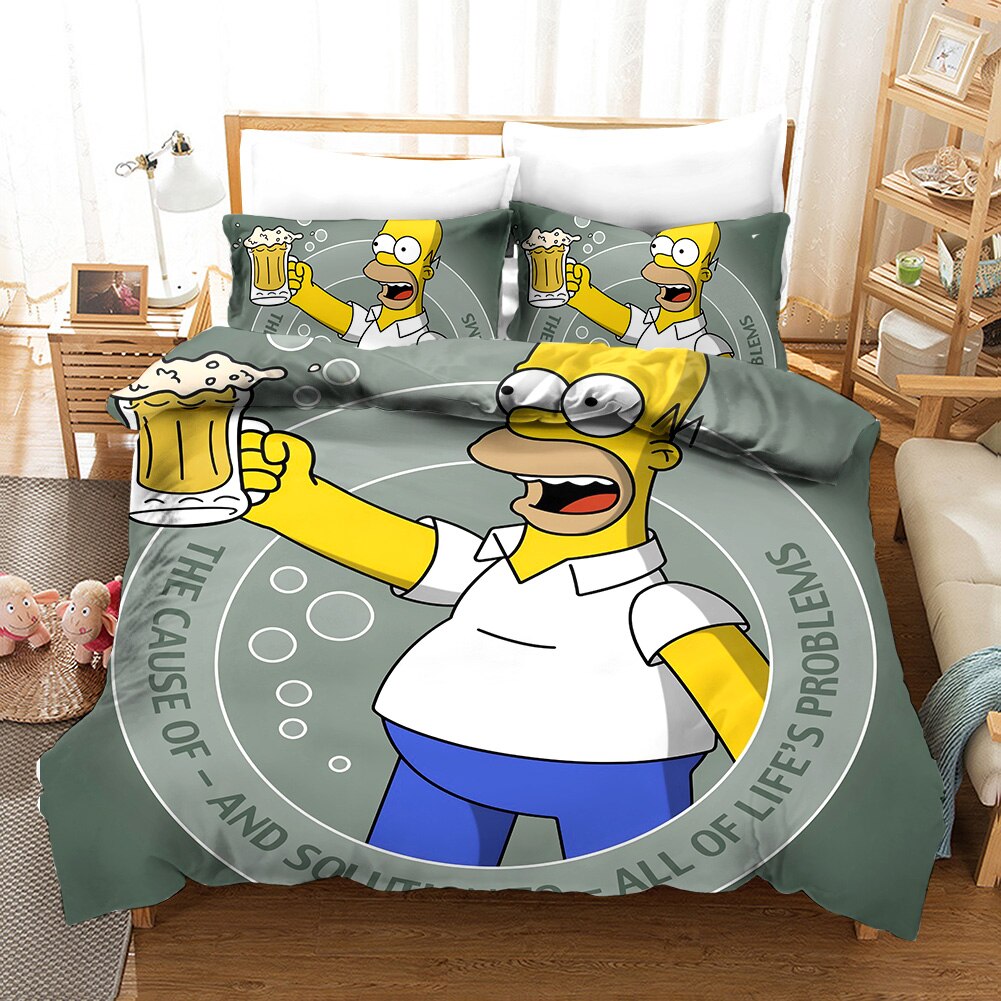 Pussilakana Simpsonit Homer Ja Olut