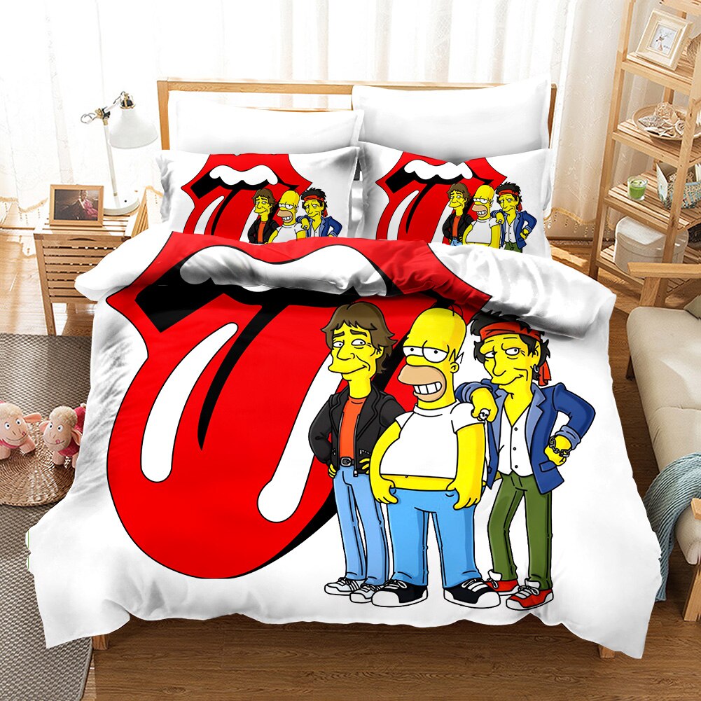 Pussilakana Simpsons Rolling Stones