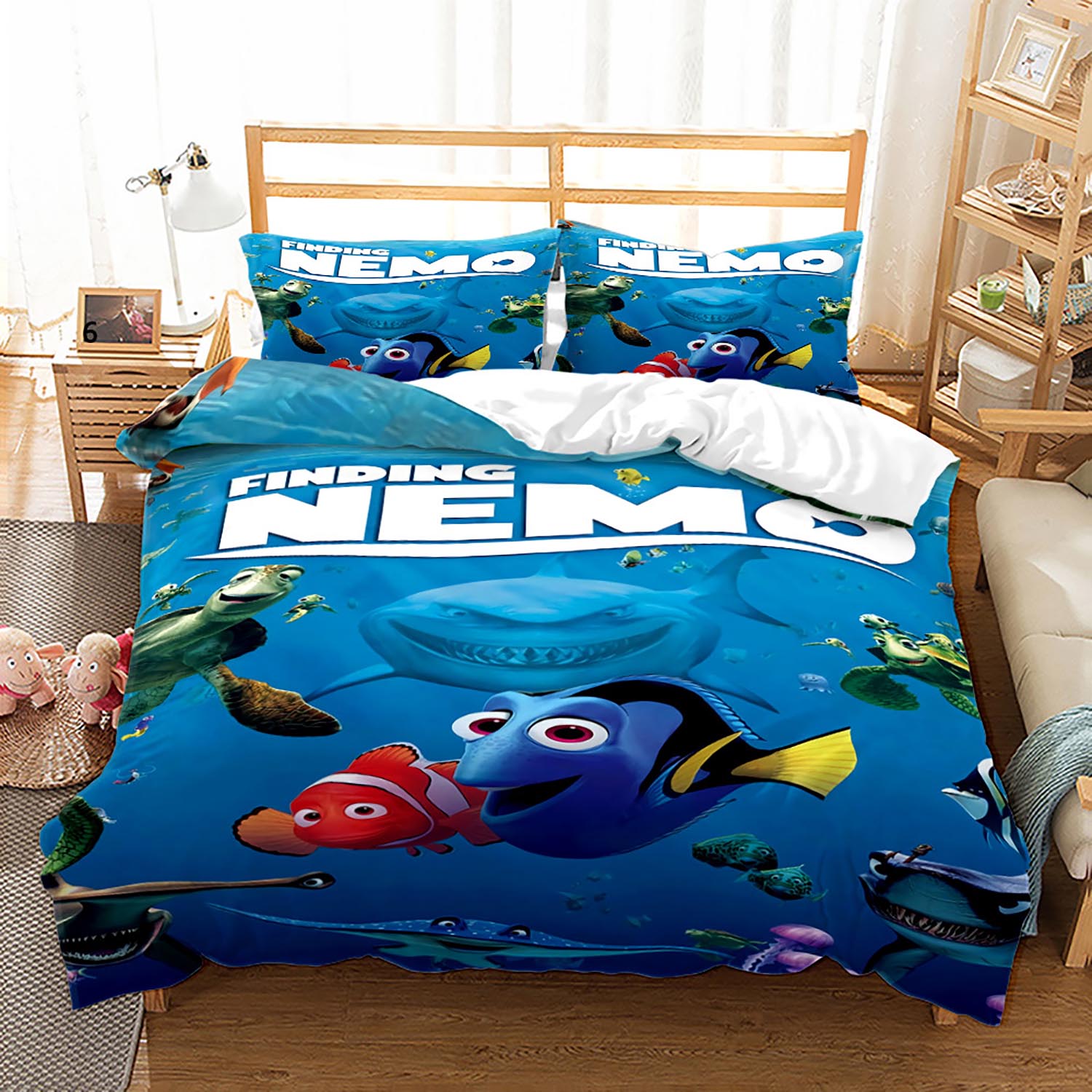 Sailor Ja Dory Ja Bruce Pussilakana