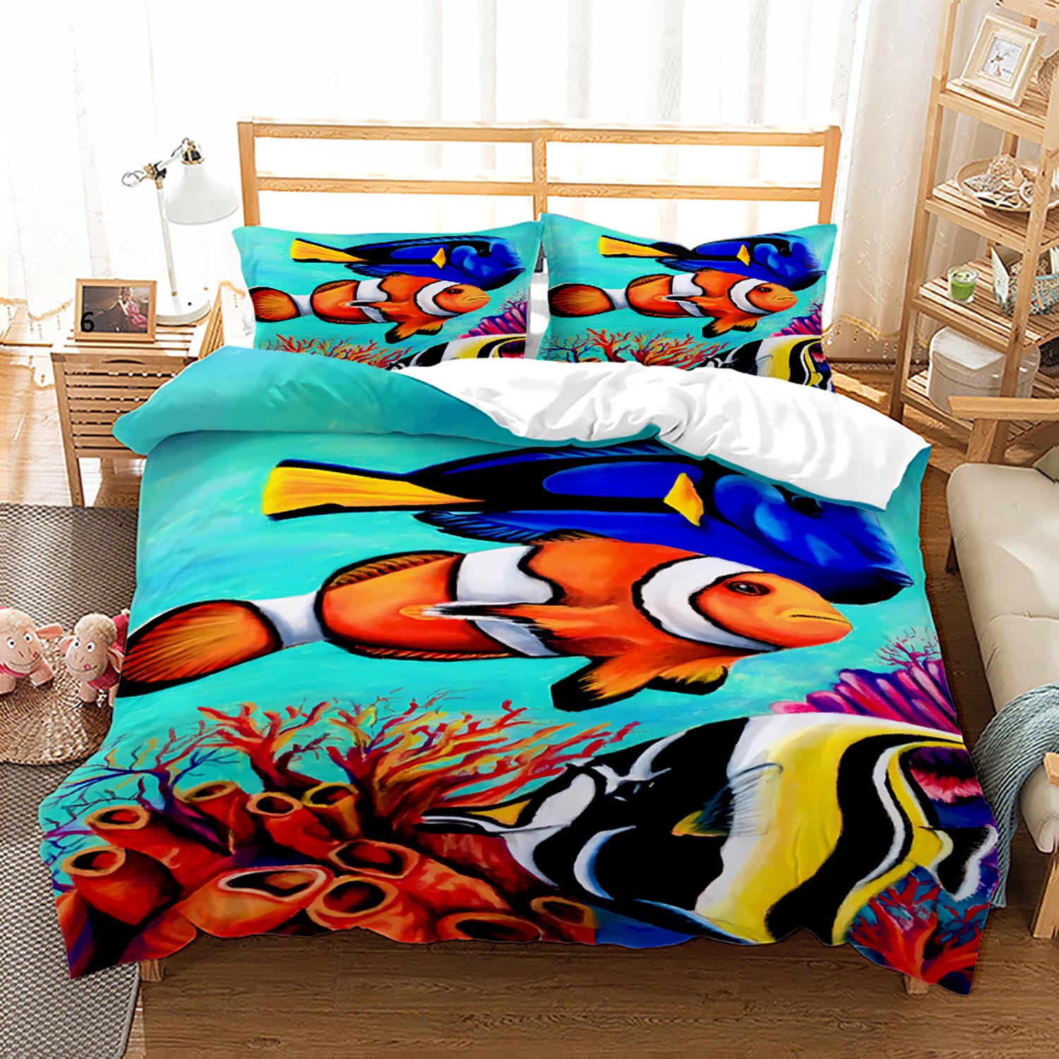 Merimiehen Ja Doryn Maalaus Pussilakana