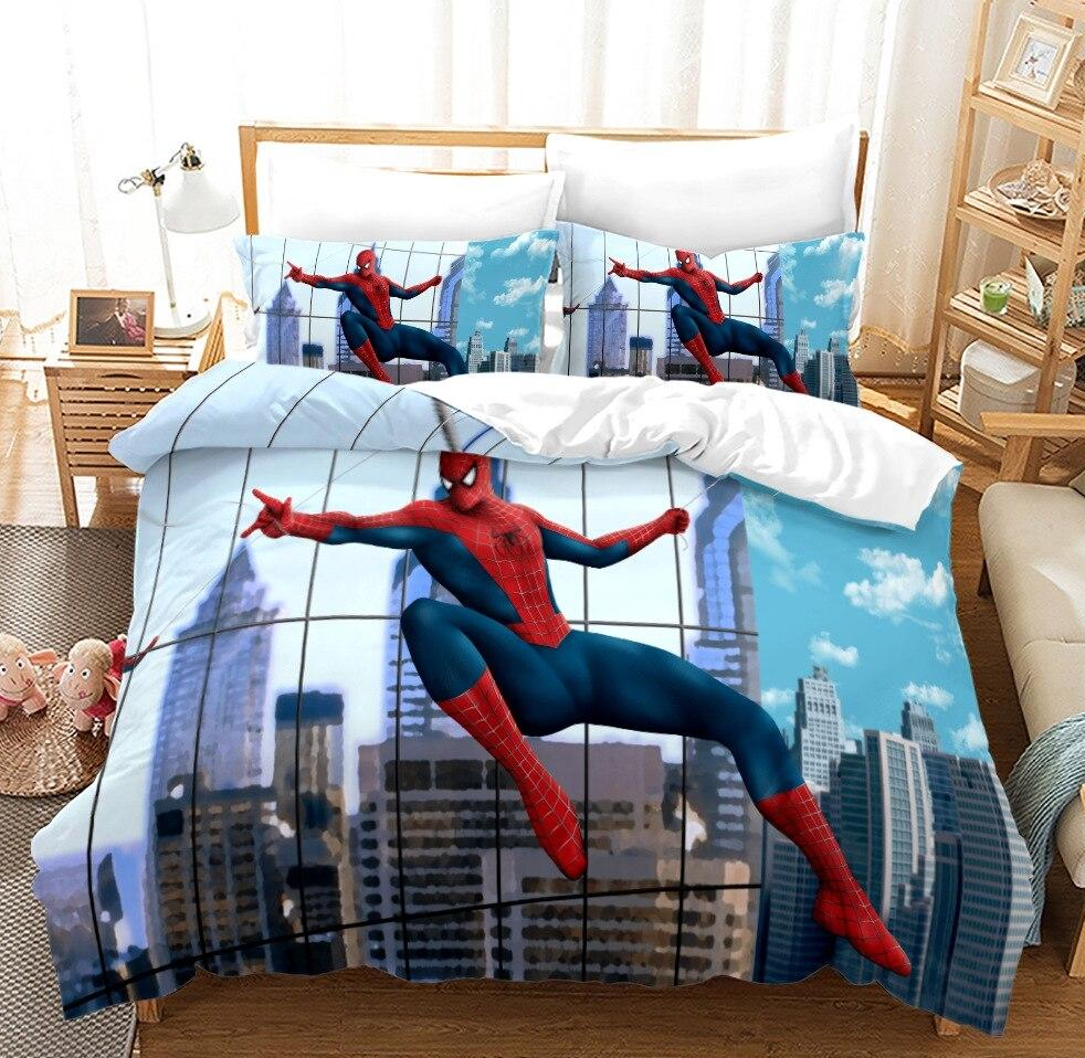 Marvel Spider Man Buildings Pussilakana