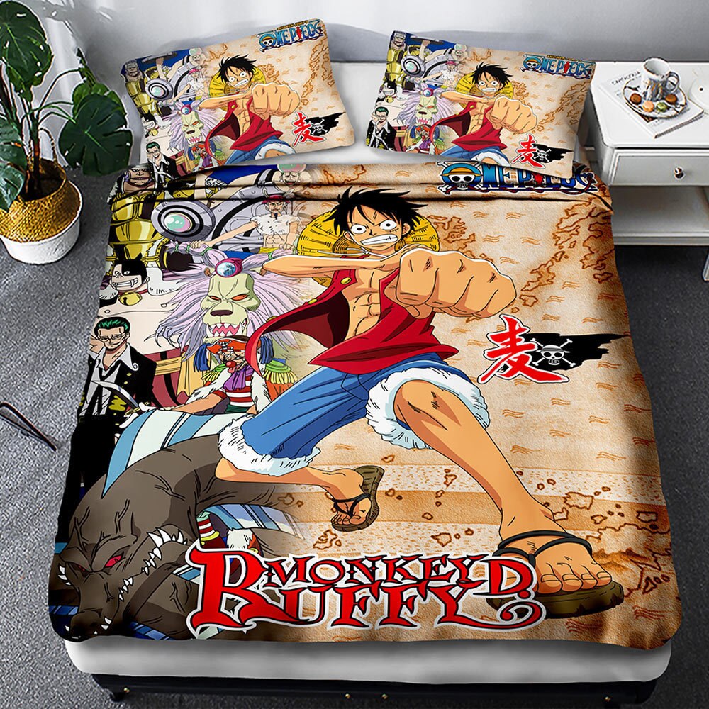 Yksiosainen Pussilakana Monkey D Luffy