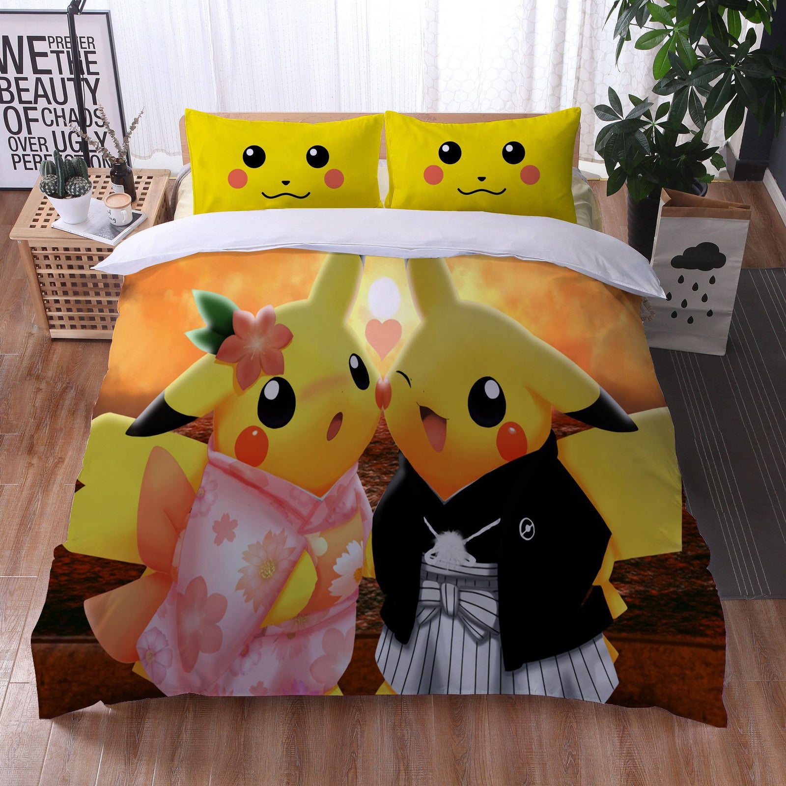 Pokémon Pikachu Couple Pussilakana