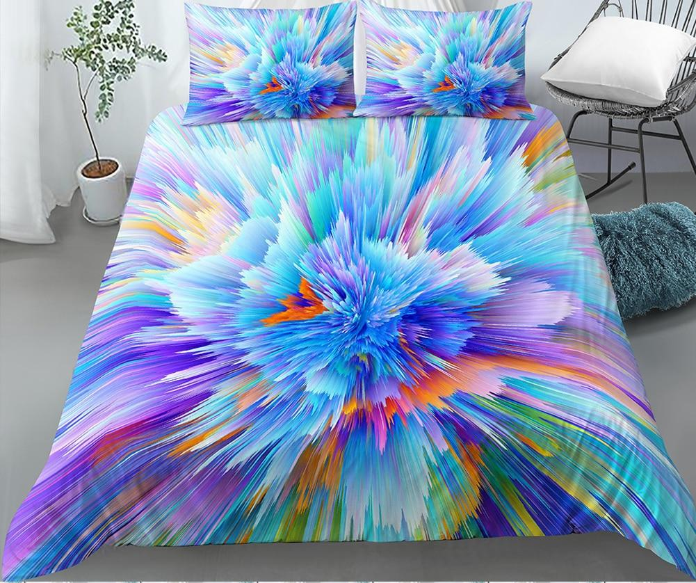 Monivärinen Psykedeelinen Pussilakana