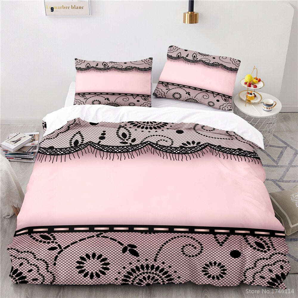 Sexy Lace Pink Pussilakana
