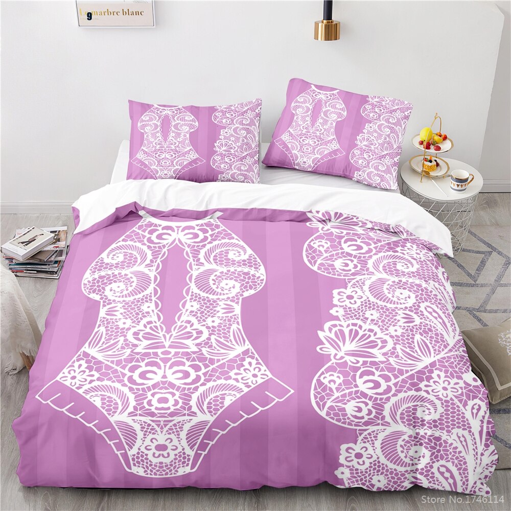 Sexy Lace Pink Pussilakana