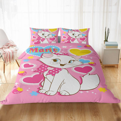 Vaaleanpunainen Pussilakana The Aristocats Marie Hearts