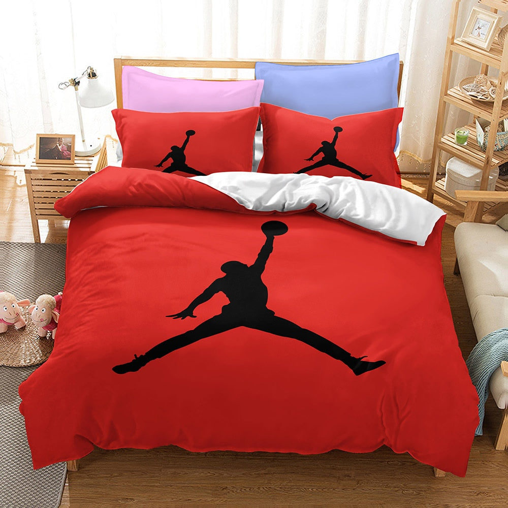 Michael Jordan Punainen Pussilakana