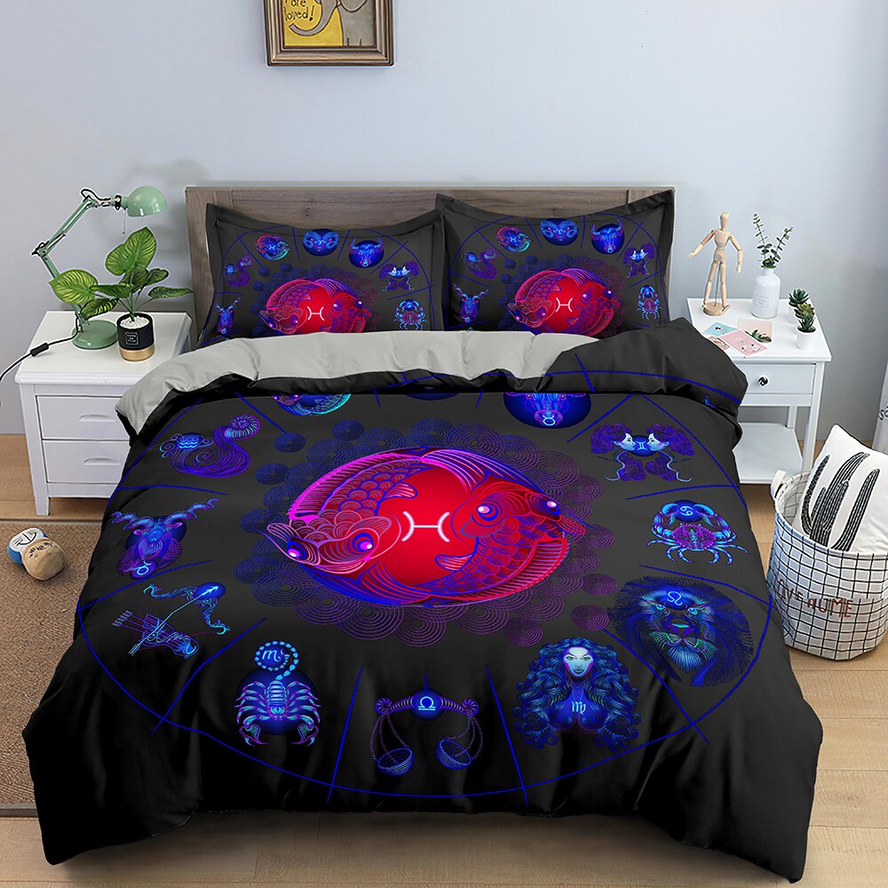 Kalat Astrologinen Merkki Pussilakana