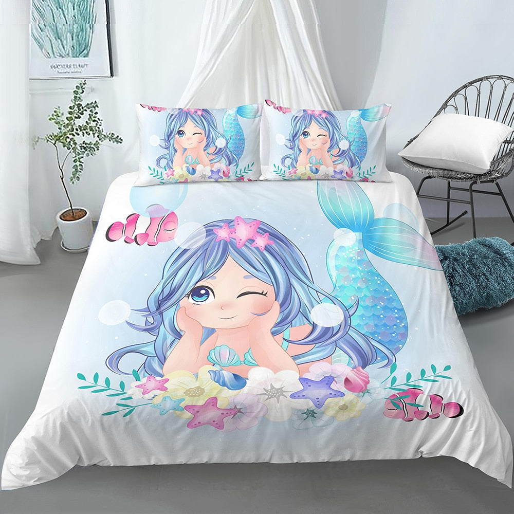Dreaming Blue Mermaid Pussilakana