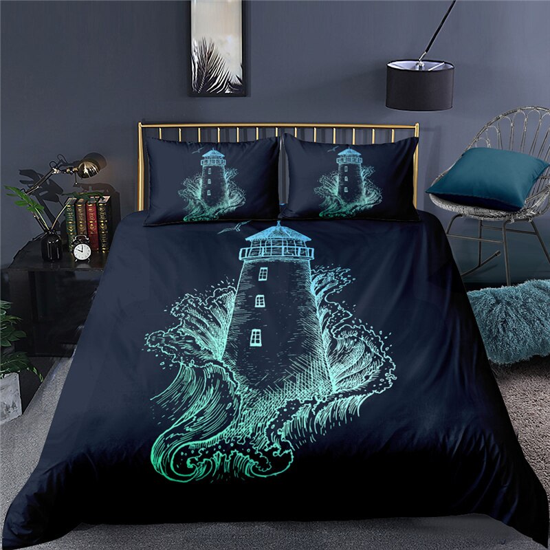 Green Lighthouse Mermaid Pussilakana