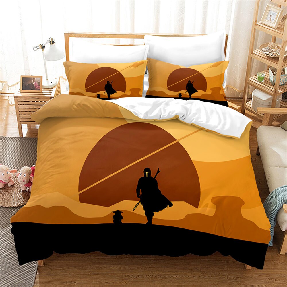 Pussilakana Star Wars Mandalorian Piirustus