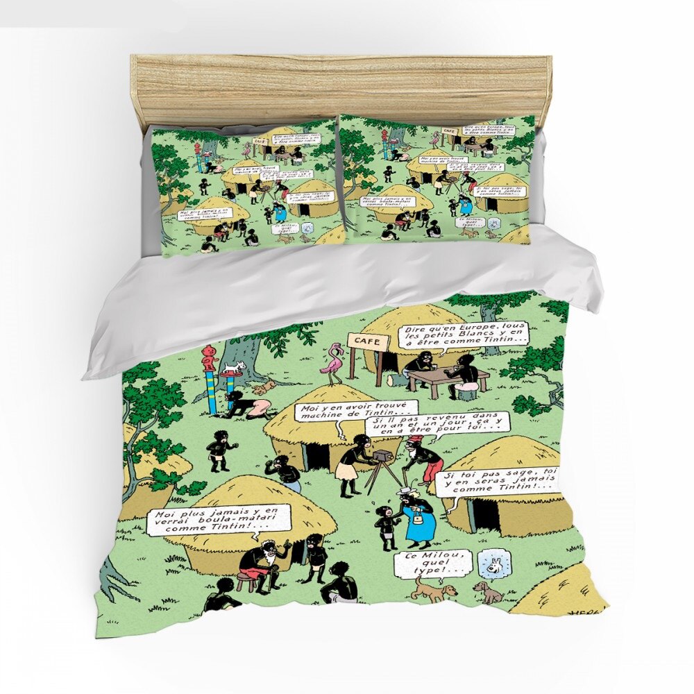 Tintin Kongon Pussilakanassa