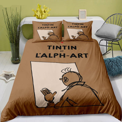 Tintinruskea Pussilakana