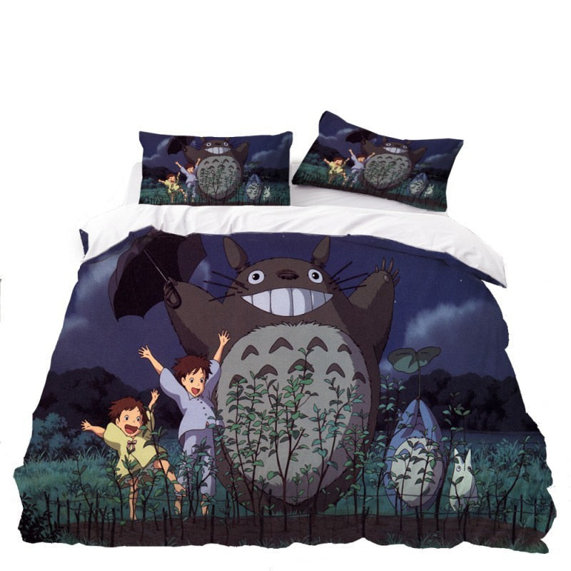 Totoro Mei Ja Satsuki Pussilakana