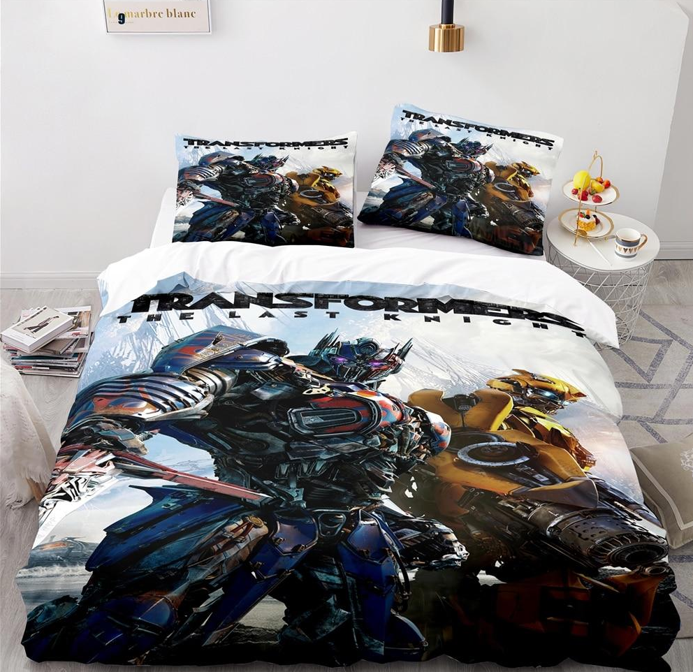 Transformers Optimus Prime Ja Bumblebee Pussilakana