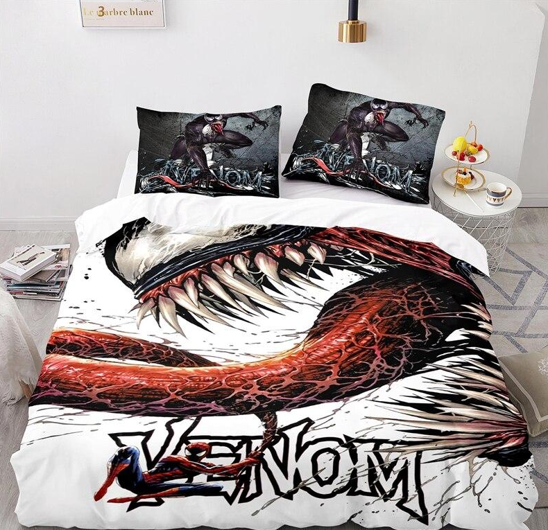 Valkoinen Venom Pussilakana