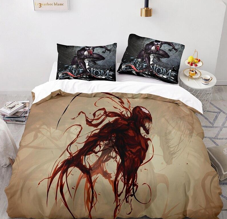 Punainen Ja Valkoinen Venom Pussilakana
