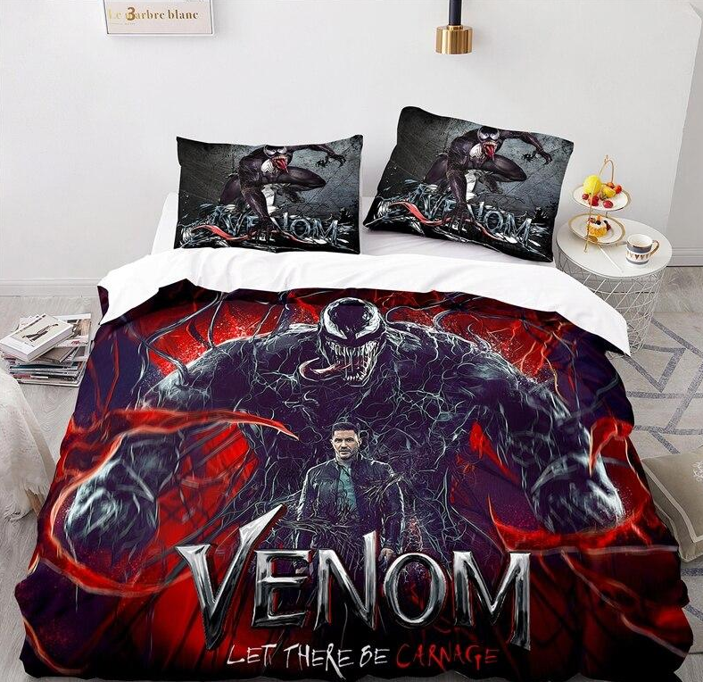 Venom Violetti Ja Punainen Pussilakana