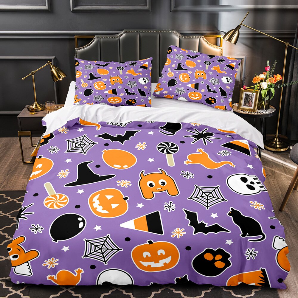 Purppura Halloween Object Pussilakana