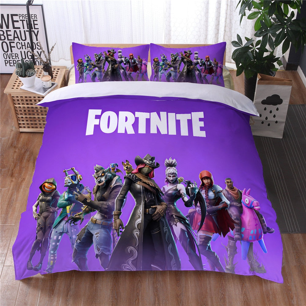 Purppura Pussilakana Fortnite-Hahmot
