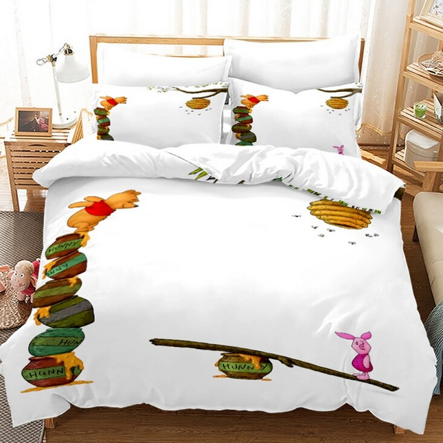 Nalle Puh Pussilakana Valkoinen