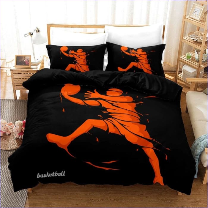 Musta Ja Oranssi Koripallopussilakana