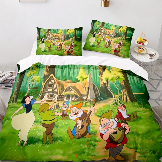 Lumikki Ja 7 Kääpiötä Kodin Pussilakana