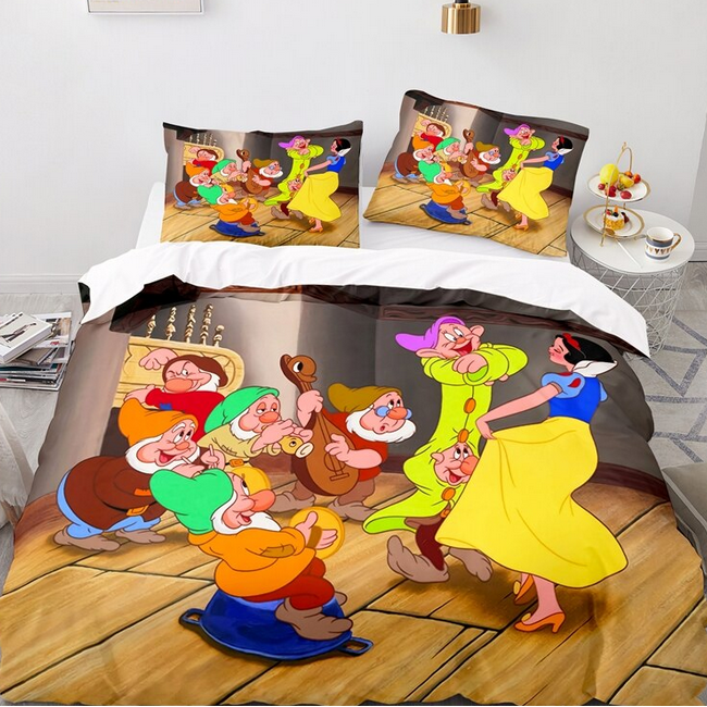 Lumikki Ja 7 Tanssivaa Kääpiötä Pussilakana