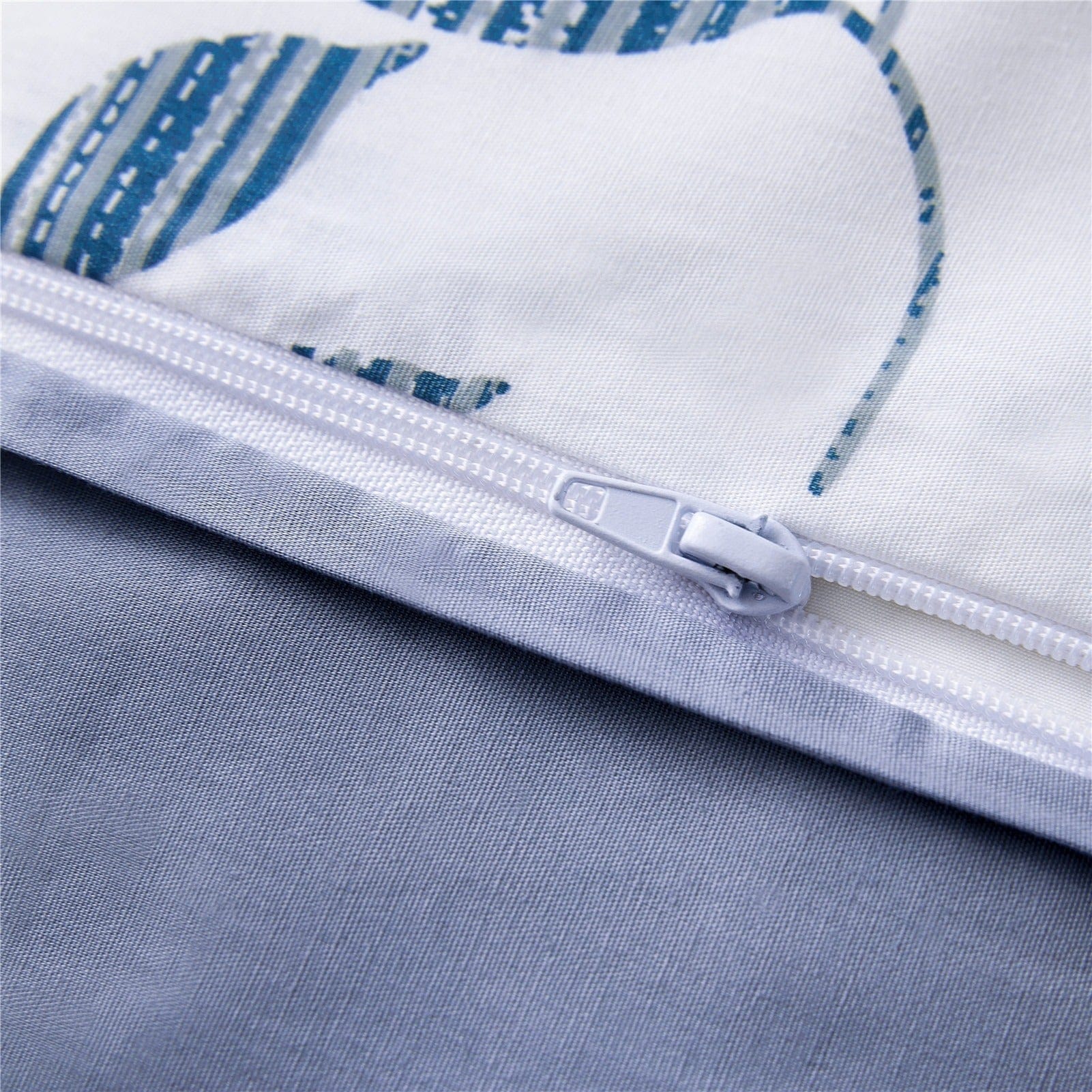 Valkoinen Ja Laivastonsininen Pussilakana