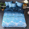 Sininen Good Night Pussilakana