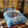 Blue Marvel Avengers Pussilakana 100% Puuvillaa
