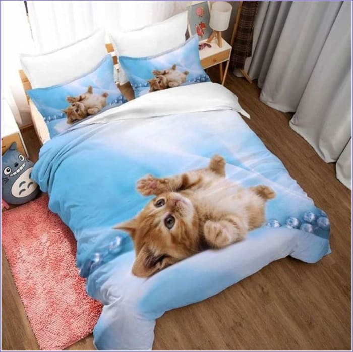 Leikkisä Kitten Pussilakana