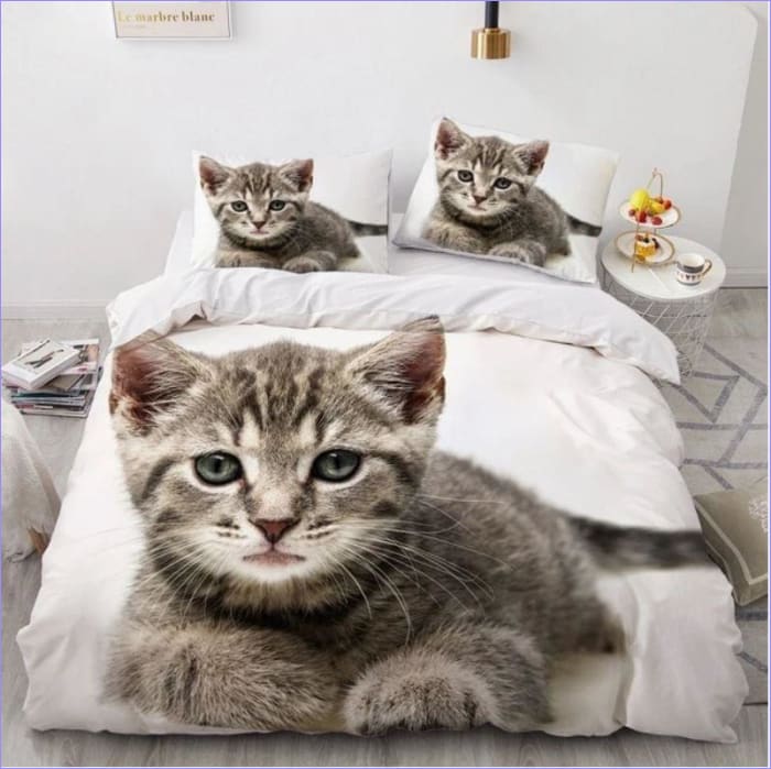 Realistinen Kitten Pussilakana