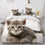 Realistinen Kitten Pussilakana