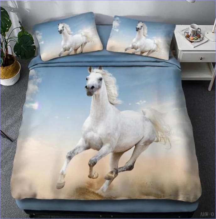 Laukkaa White Horse Pussilakana