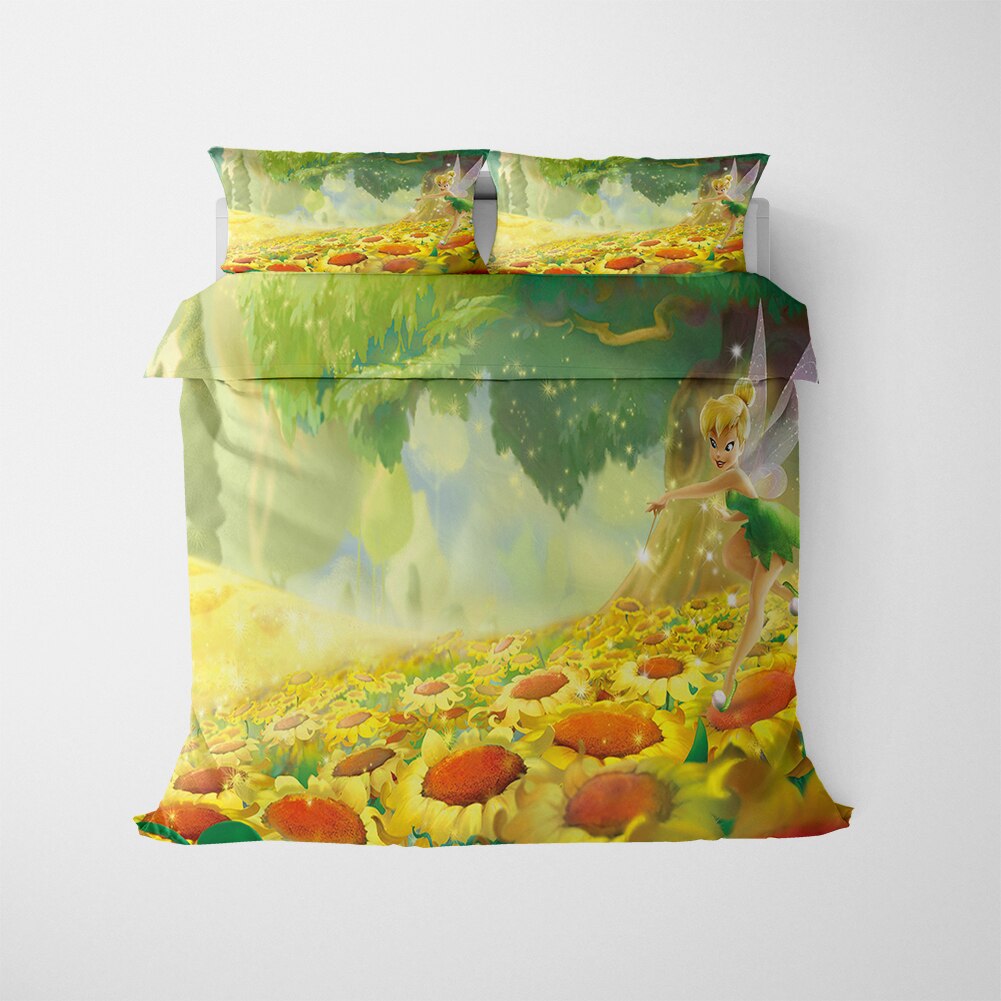 Pussilakana Tinker Bell Ja Auringonkukat