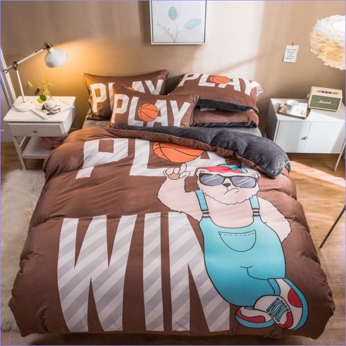 Lasten Pussilakana Koripallokarhu