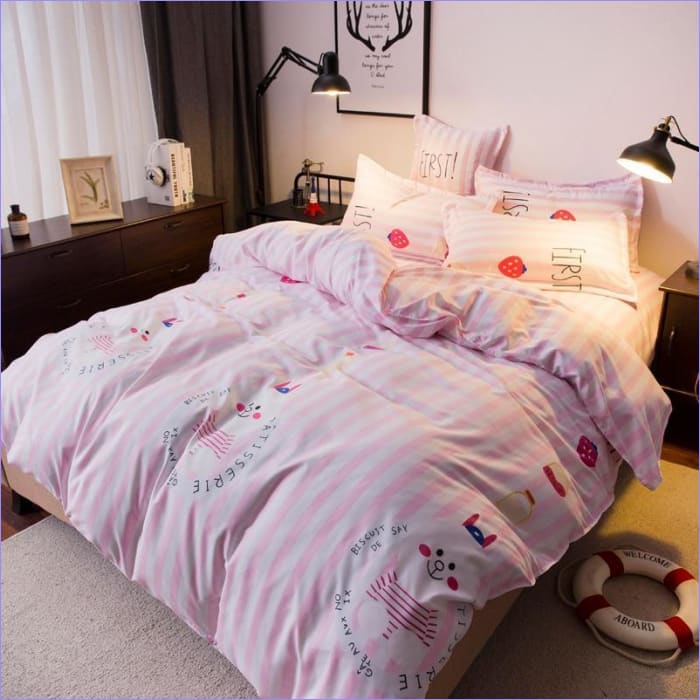 Pink Rabbit Lasten Pussilakana