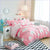 Lasten Pussilakana Pink Cloud Smile