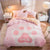 Lasten Pussilakana Pink Bear Paw