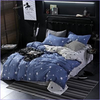 Lasten Pussilakana Cosmonauts Starry Sky