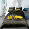 Ferrari Keltainen Pussilakana 220x240