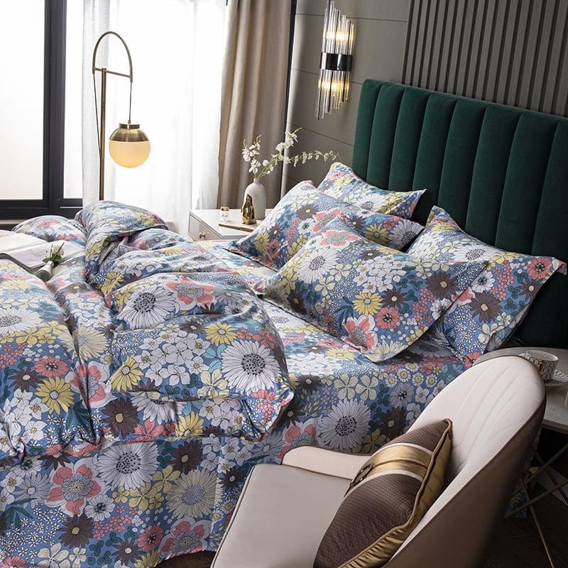 Vintage Kukkainen Pussilakana